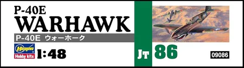 Vista 5 de Hasegawa 1/48 P-40E Warhawk