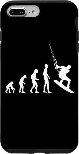 Vista 9 de iPhone 15 Kitesurf Evolution Kitesurfing Kitesurfer Funny Case