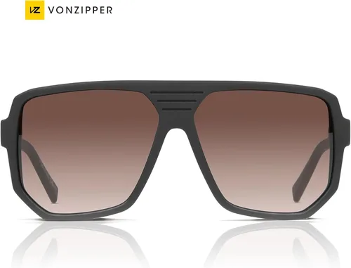 Vista 2 de VonZipper Men's Roller Square 53mm Sunglasses Negro / degradado