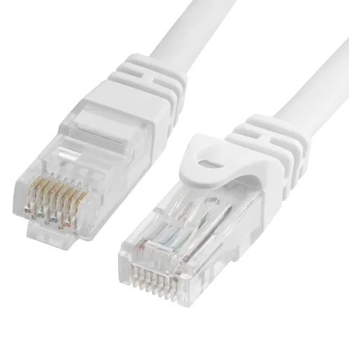 Vista 48 de Cmple - Cable Ethernet Cat 6 de 1.5 pies, cables de conexión Cat6, cable LAN de 10 Gbps, cable de red de 550 MHz, conectores RJ45, compatible