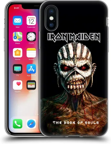 Vista 269 de Head Case Designs Funda de gel suave con licencia oficial de Iron Maiden Brave New World, compatible con Apple iPhone 7 Plus/iPhone 8 Plus Nuevo