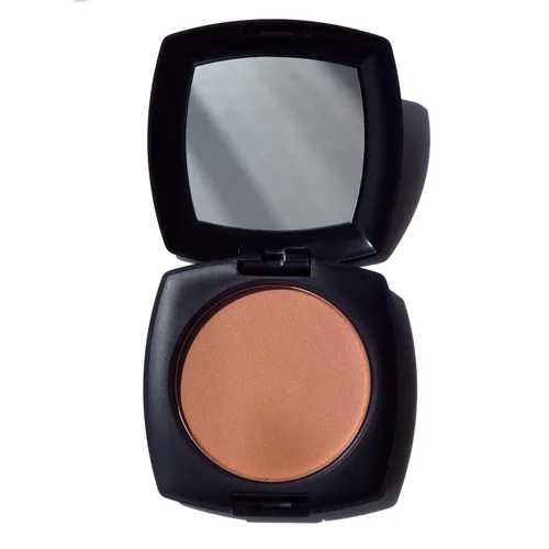 Vista 2 de MODE Matte Sunkissed Nude Terracotta Blush Absolute ALL WAYS FOXY - Polvo prensado suave color mejilla, rubor natural de larga duración compacto ALL