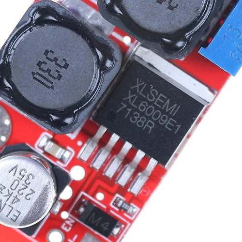 Vista 6 de JacobsParts XL6009 DC Buck Boost Step Up o Down Módulo de alimentación de voltaje ajustable 5V 12V 24V 32V
