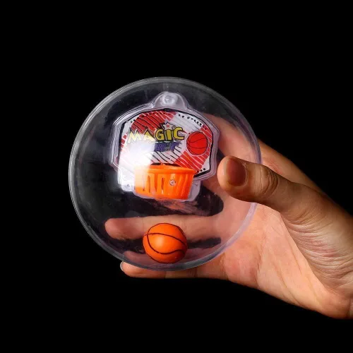Vista 2 de C&H Solutions Juego de baloncesto 2XMini,Tiro de baloncesto,Juego electrónico de baloncesto,Nuevos juegos de disparos de mano de descompresión