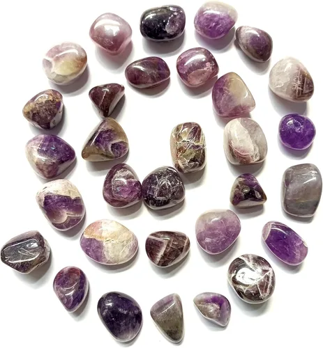 Vista 22 de Jet Amazonite - Piedra rodada de 3.53 oz aprox. de 0.75 a 1 pulgada con bolsa de terciopelo (Amazonita)