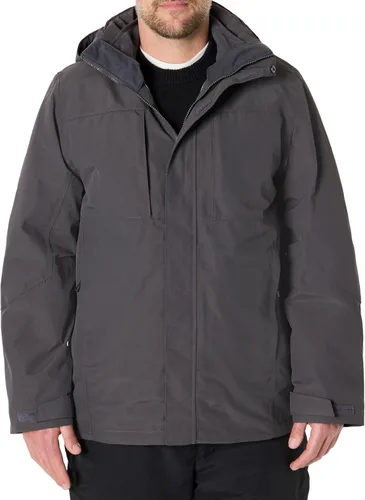 Vista 9 de Amazon Essentials Chaqueta de nieve 3 en 1 resistente al agua para hombre