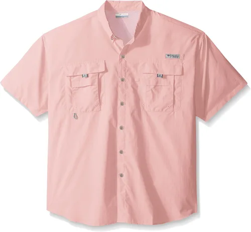 Vista 22 de Columbia - Camisa de pesca Bahama II, línea PFG, con factor de protección ultravioleta (FPU) 30, de manga corta, para hombre. azul (Vivid Blue)