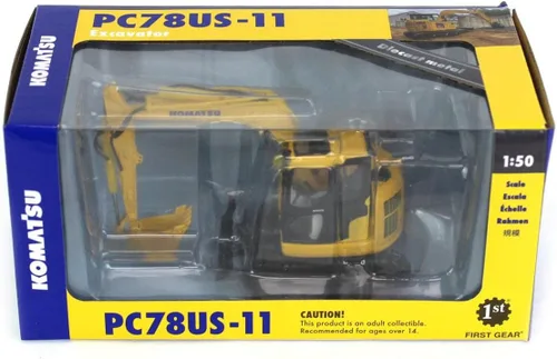 Vista 7 de First Gear Komatsu: Komatsu PC78US-11 Excavadora