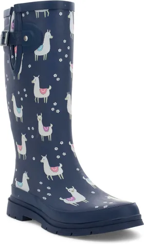 Vista 9 de Western Chief Botas de lluvia altas e impermeables para jardín al aire libre para mujer Bandana