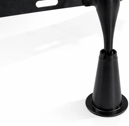 Vista 6 de Tech Team Elevadores de base de cama de 5 pulgadas para espacio de almacenamiento adicional, base ancha estable, se adapta a la mayoría de marcos