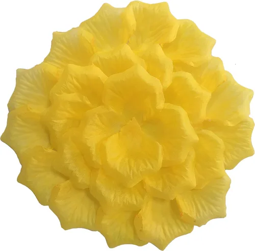 Vista 10 de ATFL Pétalos de rosa negros de 0.9 libras, 5000 pétalos de flores falsas negras para bodas, pétalos de flores para noche romántica para él, pétalos