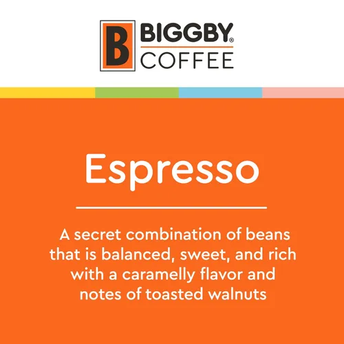 Vista 3 de BIGGBY® Café expreso en grano entero, bolsa de 5 libras, tostado oscuro