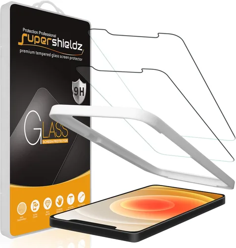 Vista 14 de Supershieldz Protector de pantalla de vidrio templado diseñado para iPhone 11 Pro, iPhone Xs y X (5.8 pulgadas), bandeja de fácil instalación