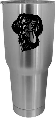 Vista 447 de Cairn Terrier - Vaso grabado con temática de perro, 30 onzas