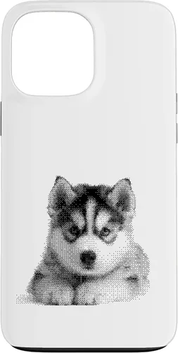 Vista 23 de Cute Siberian Husky for Dog Mom and Paw Parents Case for iPhone XR