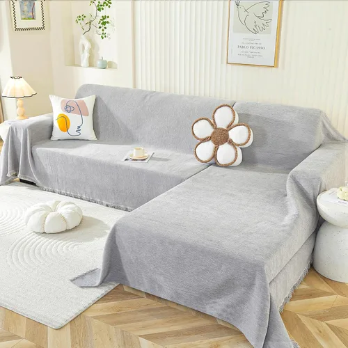 Vista 15 de OstepDecor Fundas para sofá modular, 2 piezas, manta de sofá en forma de L, funda de sofá seccional, lavable, fundas para sofá chaise lounge