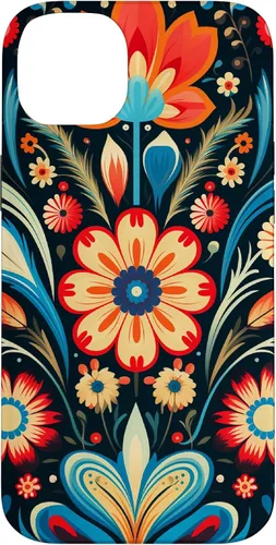 Vista 15 de Polish Folk Art Flower Pattern Poland Case for iPhone 17
