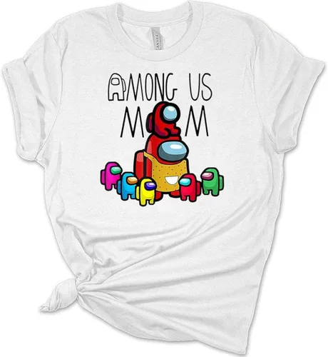 Vista 2 de Among Us Mom Mother's Day Bella - Camiseta para mujer