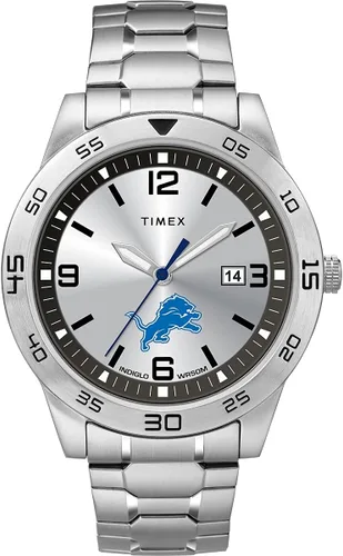 Vista 27 de Timex Tribute Reloj de cuarzo para hombre Citation de 42 mm con correa de acero inoxidable