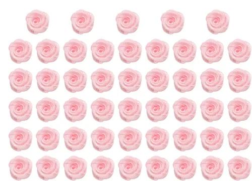 Vista 9 de Shapenty Mini cinta de satén de 5/8 pulgadas, diseño de rosas para boutique, flores de costura, lazos para manualidades, adornos florales