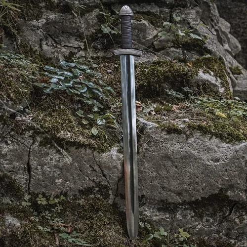 Vista 15 de Norse Tradesman Espada vikinga de acero para primavera