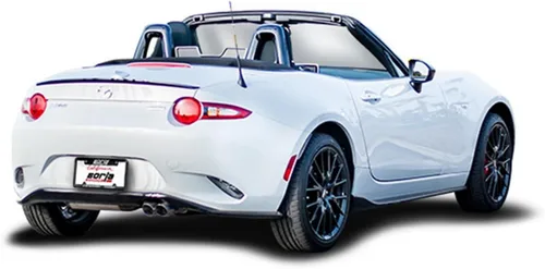 Vista 2 de BORLA 11918 Sistema de escape de rendimiento trasero de eje para Mazda 3 2014-2018 2.0L/2.5L 4 Cyl. Transmisión automática/manual Tracción delantera