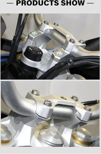 Vista 7 de Abrazadera de manillar de motocicleta para BMW F900R F900XR F850GS para F 850 para GS para ADV para accesorios de aventura, abrazadera elevadora