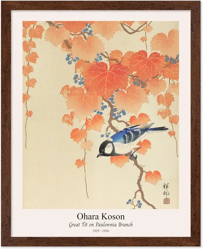 Vista 13 de Poster Master Vintage Ohara Koson Poster - Retro Blooming Lotus Flowers Print - Japanese Art - Flower Illustration - Aesthetic Design - Floral