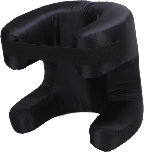 Vista 5 de Aramox Stomach Sleeping Pillow, Memory Foam Support for Face Down Recovery, Ergonomic Design for Back Sleep Training, Perfect for Post Surgery