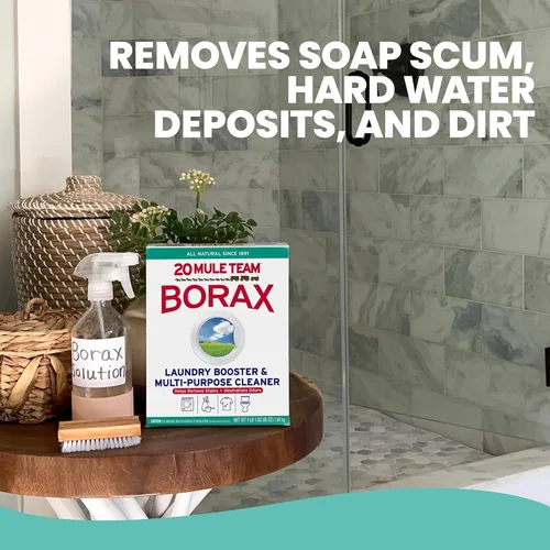 Vista 7 de Borax 20 Mule Team Potenciador de Detergente, 65 oz