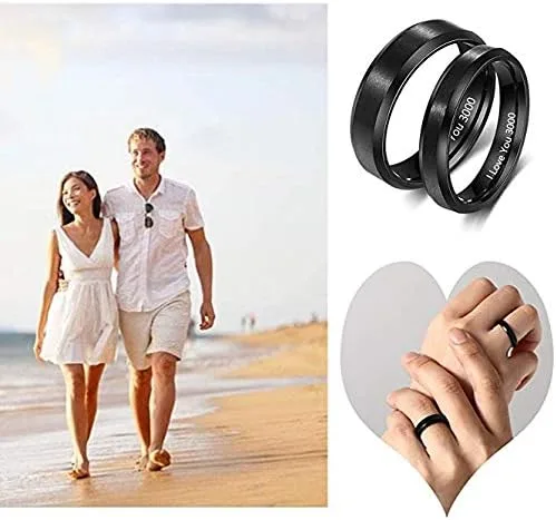 Vista 3 de OPALSTOCK - Anillos de compromiso personalizados para parejas y parejas