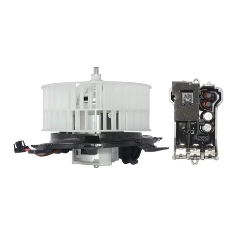 Vista 5 de GELUOXI A/C - Motor de soplador de calefacción+resistencia 2208203142 2038214058 compatible con Mercedes-Benz Clase E (W210) Clase S (W220) May-bach