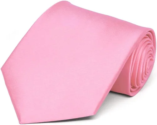Vista 22 de tiemart Corbata de color sólido para hombre Longitud estándar