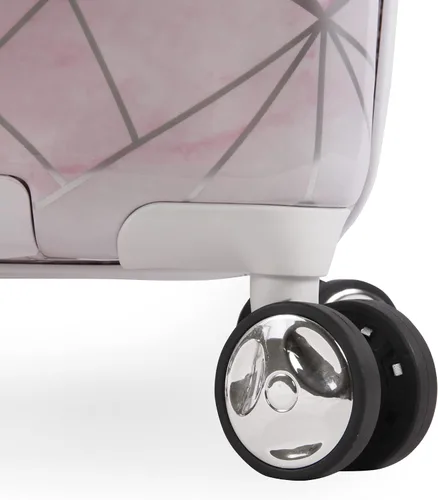 Vista 7 de bebe Equipaje para mujer Alana de 21 pulgadas rígido Mármol rosa Equipaje Alana 21 Hardside Equipaje de mano
