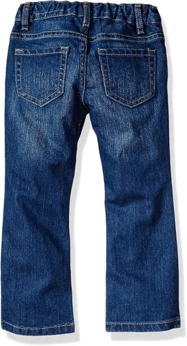 Vista 2 de The Childrens Place Baby Toddler Girls Basic Bootcut Jeans