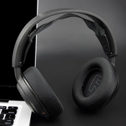 Vista 4 de SOULWIT Almohadillas de malla para Arctis Nova Pro con cable (no compatibles con auriculares Nova Pro Wireless), Nova