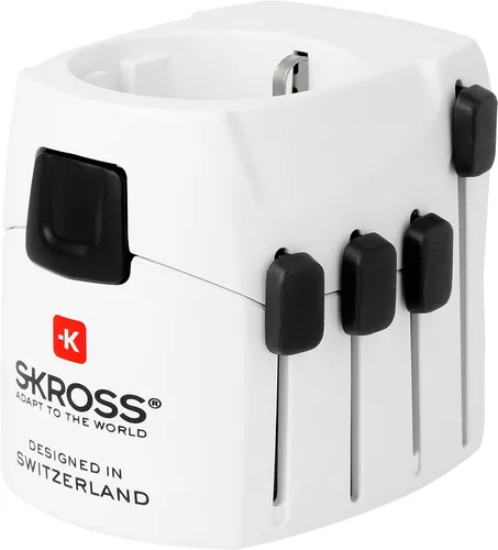 Vista 5 de Skross Adaptador de viaje PRO World con enchufes de tierra