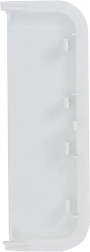 Vista 2 de Paquete de 2 manijas de repuesto para secadora W10861225, color blanco, para secadora Whirlpool WED5000DW2, compatible con mango de secadora