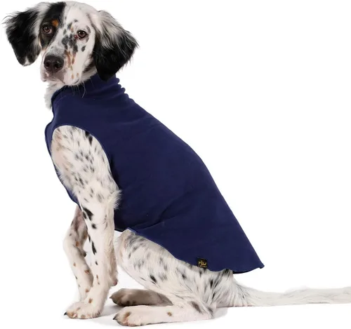 Vista 79 de Abrigo elástico de lana para perro, ropa suave y cálida para perro, suéter elástico para mascotas, lavable en lavadora, ecológico, para todo el año