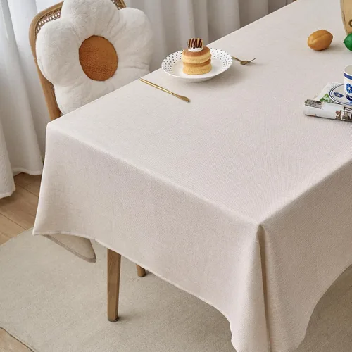 Vista 39 de NLMUVW Mantel de Lino Marrón para Mesas Redondas, Mantel Pequeño Color Chocolate, Cubierta de Mesa Estilo Granja para Cocina, Comedor, Café, 36