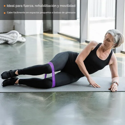 Vista 6 de Power Systems Versa Loops – Bandas de resistencia de grado comercial, juego de bandas de bucle para ejercicio, bandas elásticas para terapia física