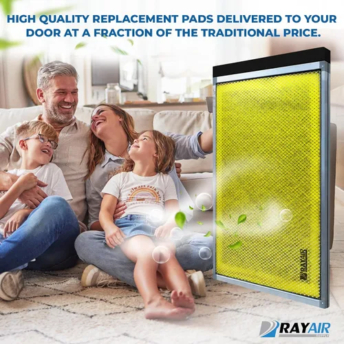 Vista 5 de RAYAIR SUPPLY Almohadillas de filtro de repuesto de 16 x 25 pulgadas diseñadas para adaptarse a filtros de aire MicroPower Guard de 16 x 25 pulgadas