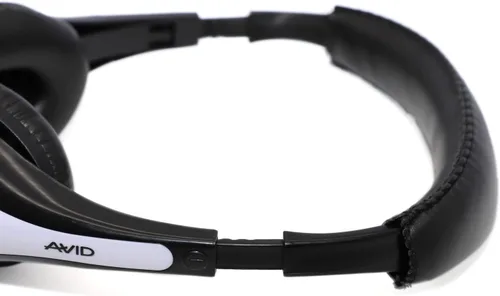 Vista 3 de Avid Productos AE-35 Auriculares personales blancos para el aula con enchufe de 0.138 in, sin micrófono (paquete de 12)