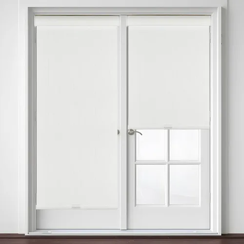 Vista 5 de Persilux Persianas Enrollables sin Cordón con Parada Libre 100% Opacas para Ventanas Cortinas Enrollables para Ventanas (Blanco, 36" An x 72" Al)