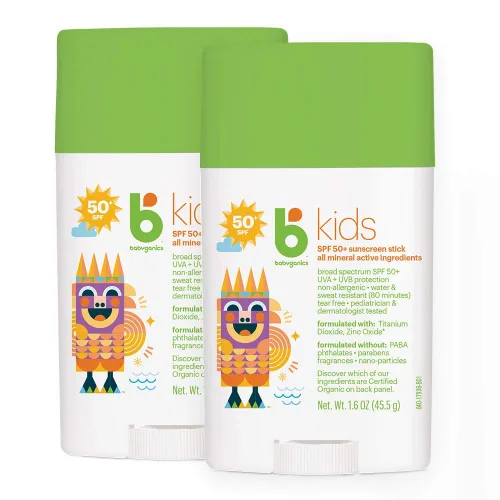 Vista 10 de Babyganics Loción de protección solar para niños SPF 50 Protección UVA UVB Sin octinoxato ni oxibenzona Resistente al agua y al sudor, 6 onzas
