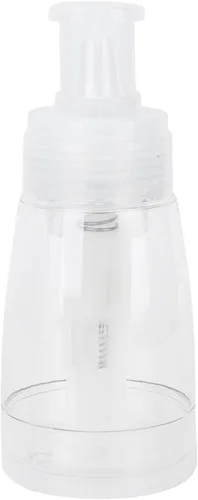 Vista 5 de Botella de spray de polvo para el cabello, botella de spray recargable vacía transparente, herramienta de peinado para el cabello, contenedores