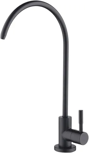 Vista 7 de Grifo de agua potable, grifo de bebidas de cocina en acero inoxidable 304, grifo de filtro de agua pura sin espacio de aire para fregadero, apto