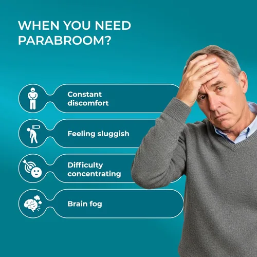 Vista 3 de PUREHEALTH RESEARCH ParaBroom - Soporte intestinal y digestivo - 1 botella