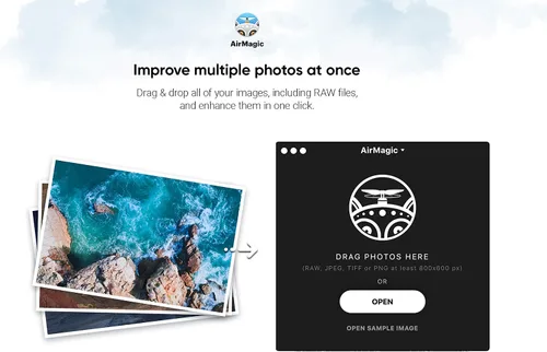 Vista 3 de AirMagic - Software automático de mejora de fotos de Drone [código en línea de PC]