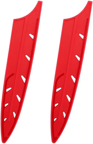 Vista 36 de XYJ Juego de 2 fundas para cuchillos de seguridad, protector de bordes de cuchillos, funda universal para cuchillos, pelado, funda de cuchillo